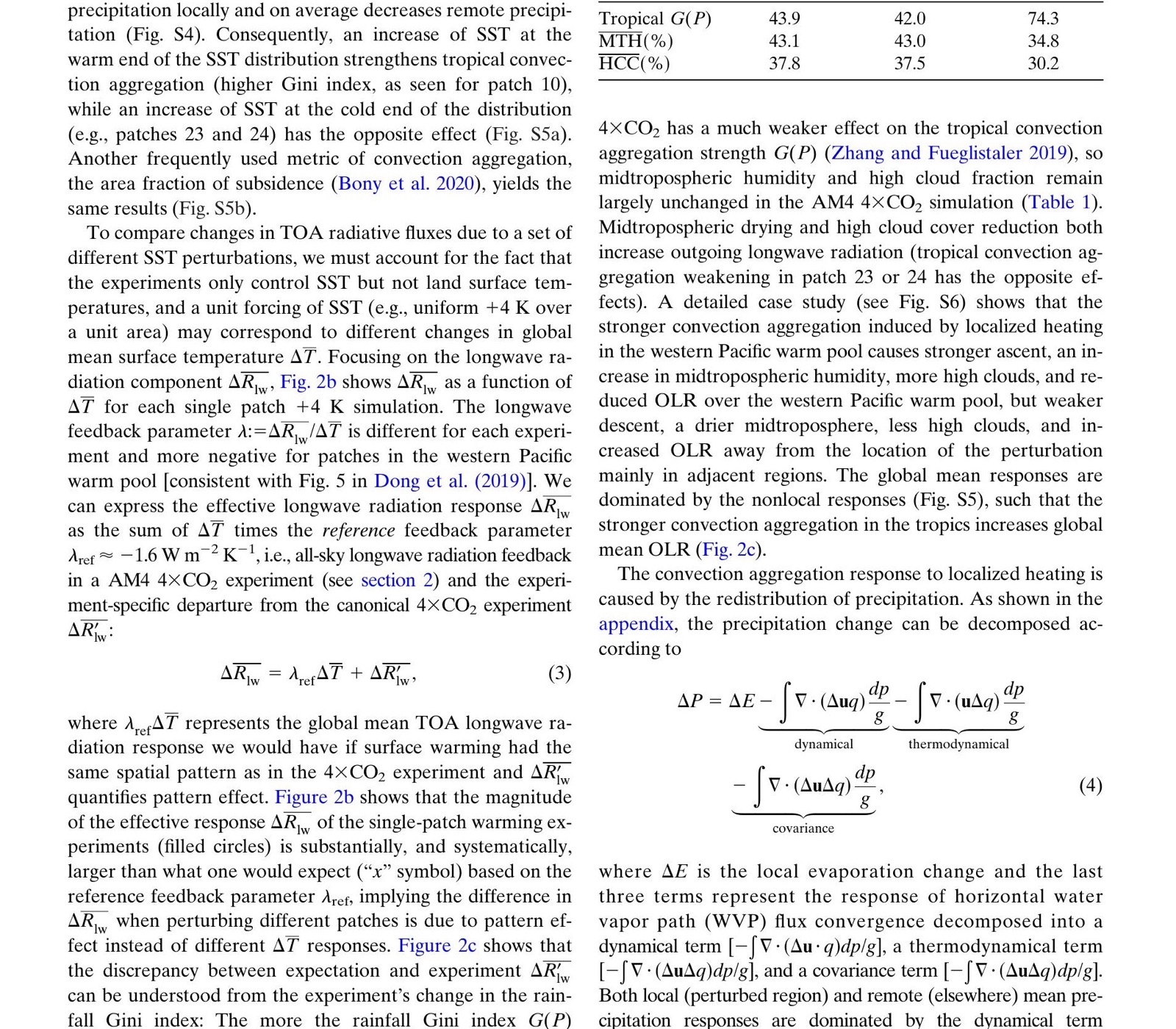 Figure from Quan et al. 2024 showing nonlinear SST additivity diagnostics